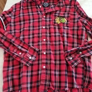 Blackhawks flannel